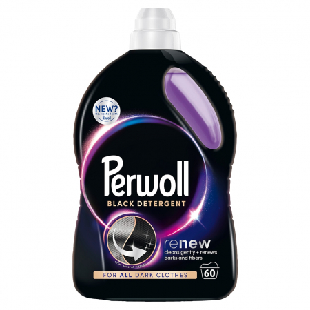 Detergenți rufe - Perwoll Detergent lichid, 3L, 60 spalari, Renew Black
