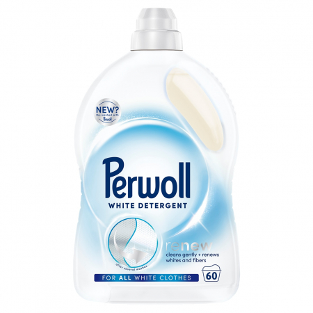 Perwoll Detergent lichid, 3L, 60 spalari, Renew White [0]