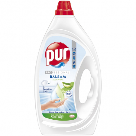 Detergenți vase - Pur Detergent pentru vase, 4 L, Balsam Aloe Vera