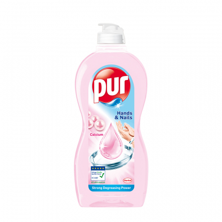 Detergenți vase - Pur Detergent pentru vase, 450 ml, Hands & Nails Calcium