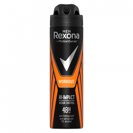Spray - Rexona Deodorant spray, Barbati, 150 ml, Workout