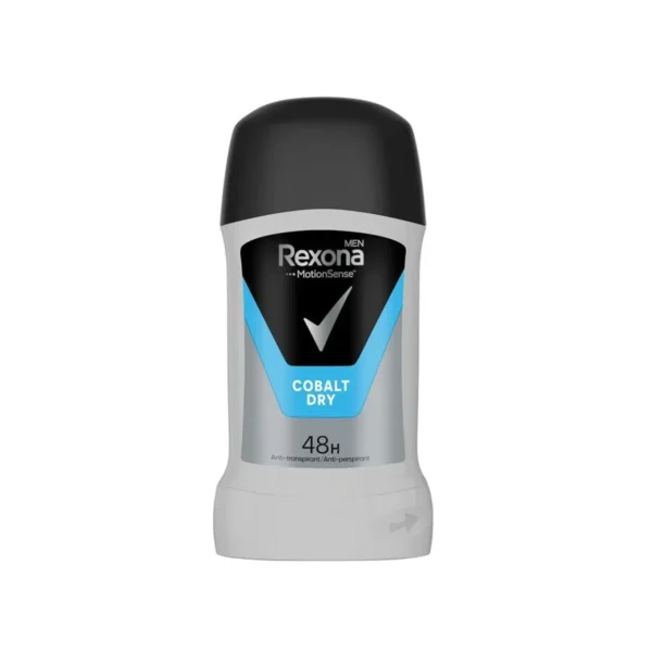 Stick - Rexona Deodorant stick, Barbati, 50 ml, Cobalt Dry
