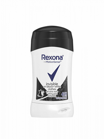 Stick - Rexona Deodorant Stick, Femei, 40 ml, Invisible Black & White