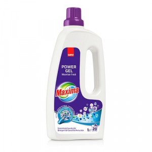 Detergent rufe lichid - Sano Detergent lichid, 1 L, 20 spalari, Maxima Mountain Fresh