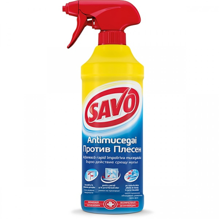 Dezinfectanți suprafețe - Savo Solutie antimucegai, 500 ml