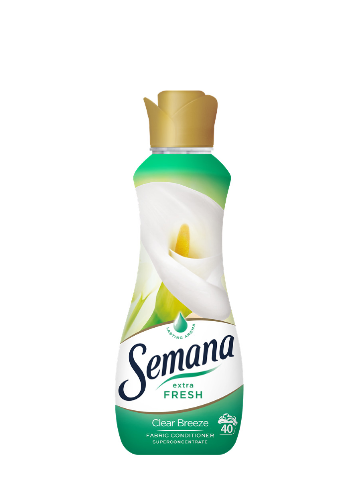 Balsam de rufe - Semana Balsam de rufe, 800 ml, 40 spalari, Extra Fresh Clear Breeze