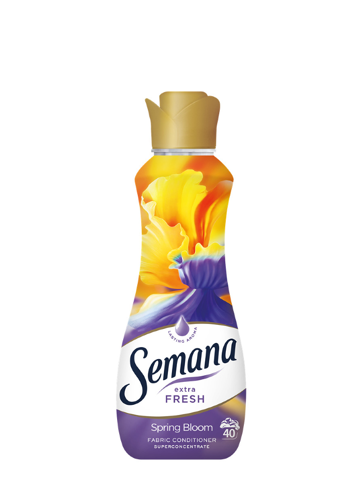 Balsam de rufe - Semana Balsam de rufe, 800 ml, 40 spalari, Extra Fresh Spring Bloom