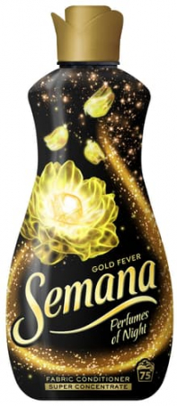 Detergenți rufe - Semana Balsam de rufe, 1.65 L, 75 spalari, Perfumes of Night Gold Fever