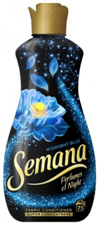 Detergenți rufe - Semana Balsam de rufe, 1.65 L, 75 spalari, Perfumes of Night Midnight Blue