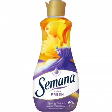 Balsam de rufe - Semana Balsam de rufe, 1.5 L, 75 spalari, Extra Fresh Spring Bloom