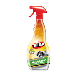 Curățare bucătărie - Triumf Solutie pentru bucatarie, cu pompa, 500 ml, Suprafete multiple