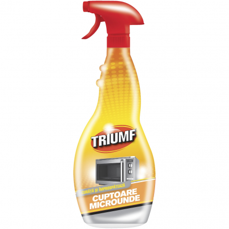 Curățare aragaz, plită, cuptor și grill - Triumf Solutie pentru cuptorul cu microunde, cu pompa, 500 ml