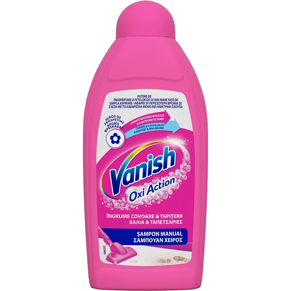 Covoare și tapițerii - Vanish Sampon covoare, 500 ml, Oxi Action