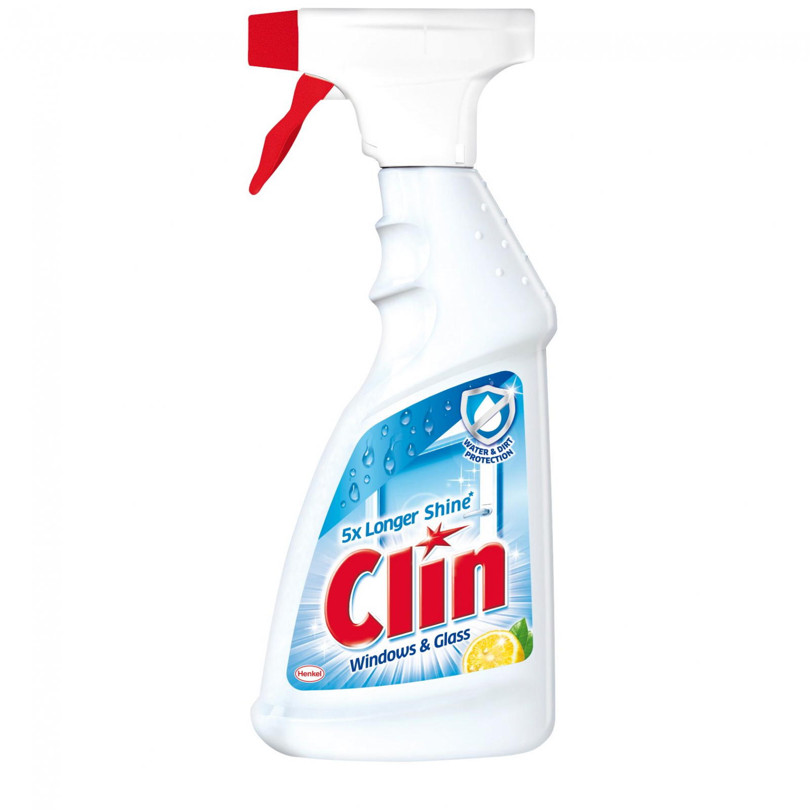 Clin Solutie curatat geamuri, 500 ml, Lemon