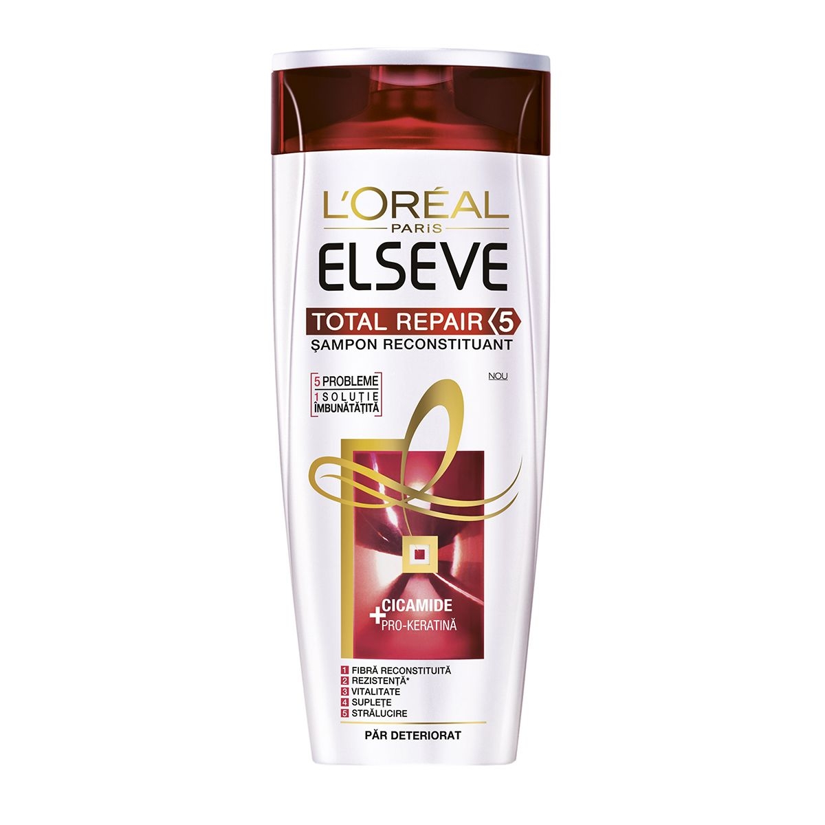 L Oreal Elseve Sampon, 250 ml, Total Repair 5 pentru par deteriorat