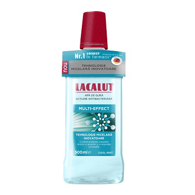 Lacalut Apa de gura micelara, 500 ml, Multi-Effect