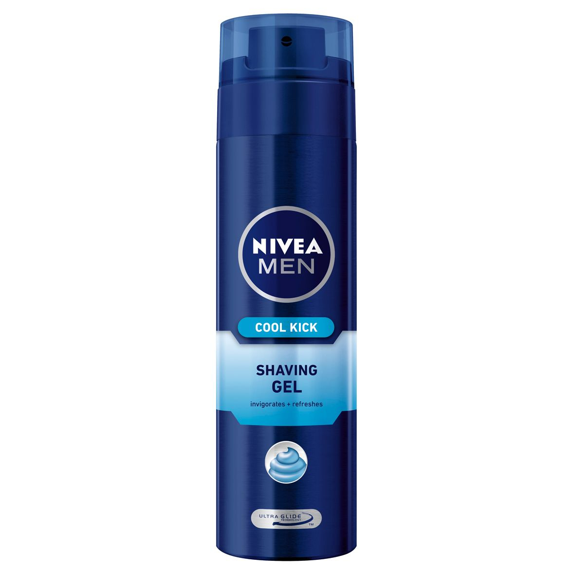 Nivea Gel de ras, 200 ml, Cool Kick