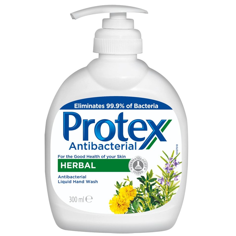 Protex Antibacterial Sapun lichid, 300 ml, Herbal