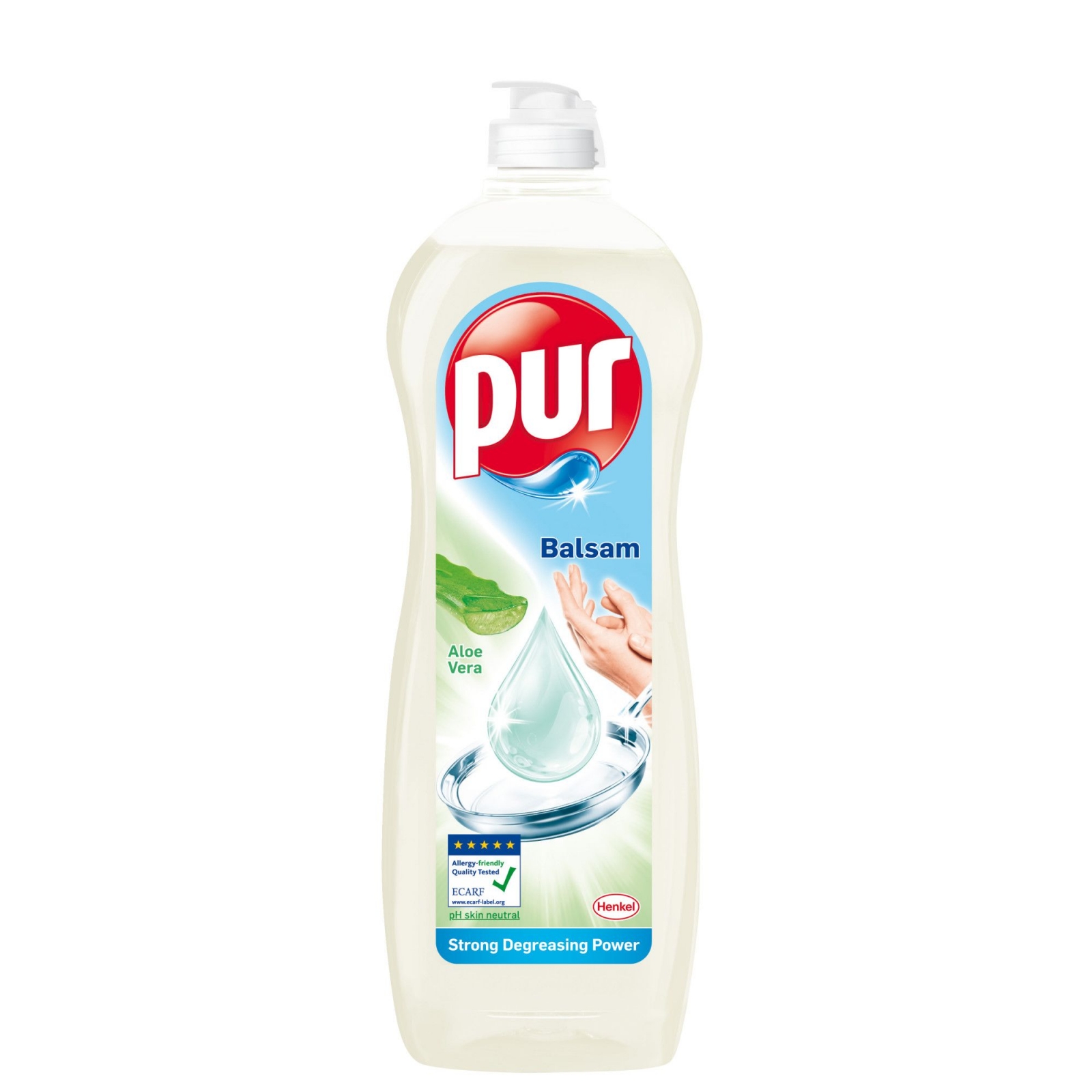 Pur Detergent pentru vase, 750 ml, Balsam Aloe Vera