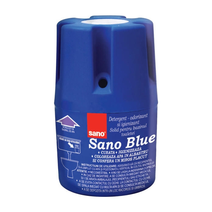 Sano Odorizant bazin WC, 150 g, Blue