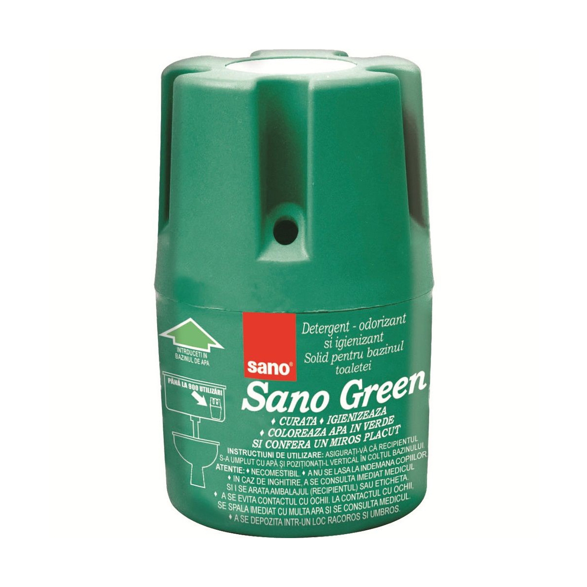 Sano Odorizant bazin WC, 150 g, Green
