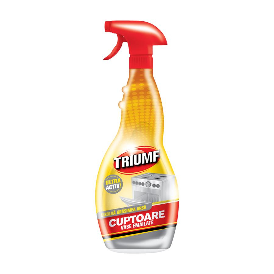 Triumf Solutie pentru cuptoare, cu pompa, 500 ml