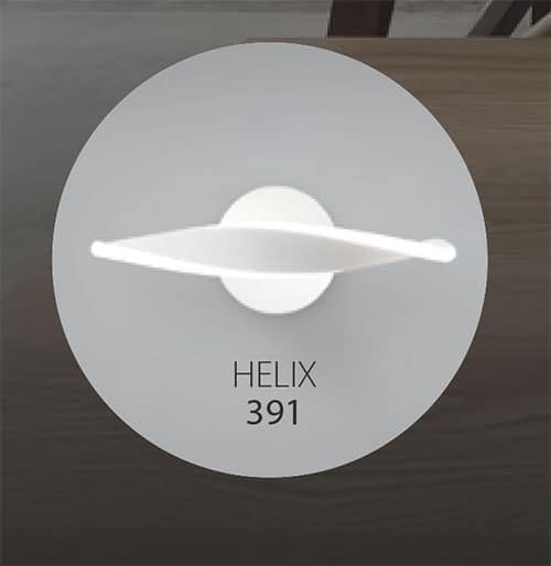 Aplica LED Kelektron Helix, 8W, alb homesolutions.ro
