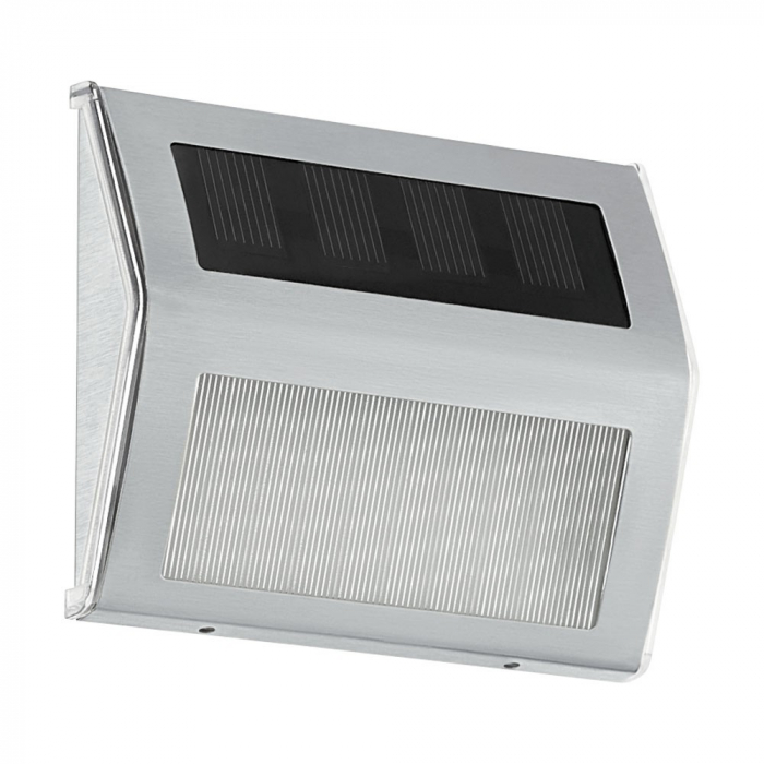 Aplica solara EGLO Z_SOLAR 48874, SOLAR-LED 2X0.6W, Inox, Inox