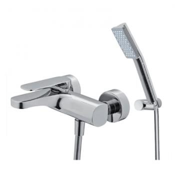 Poza Baterie cada Fima Carlo Frattini, Quad, cu set de dus, crom