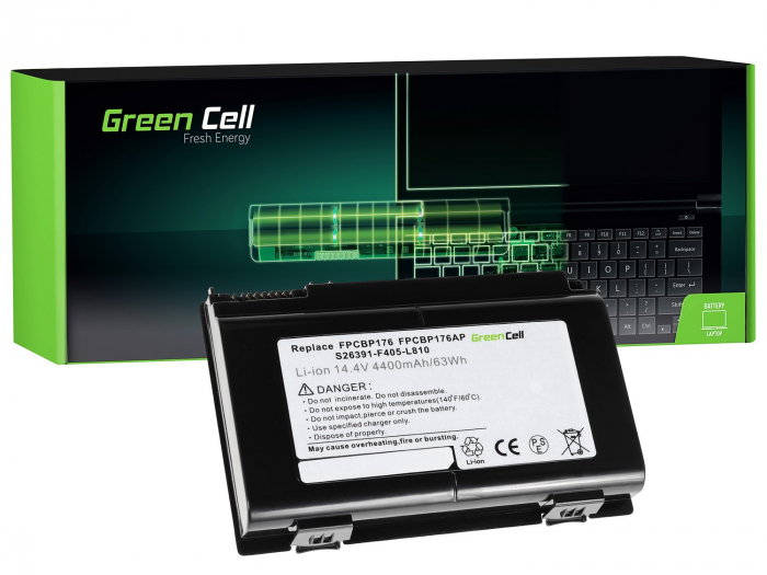 Baterie Green Cell Fpcbp176 Pentru Fujitsu Lifebook E8410 E8420 E780 N7010 Ah550 Nh570