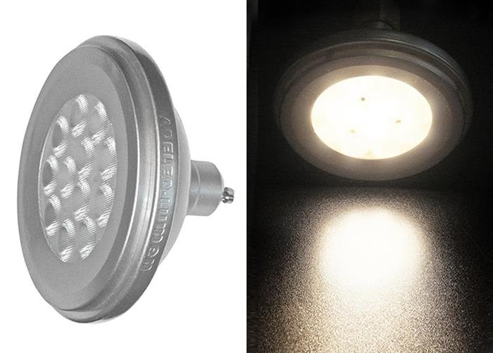 Bec cu LED AR111 GU10 12W (≈86w) lumina calda [1]