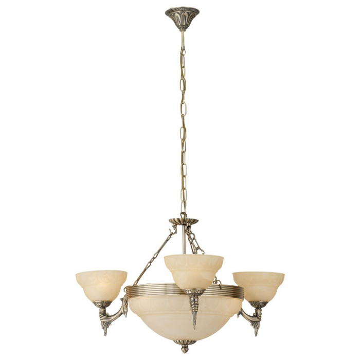 Candelabru EGLO MARBELLA 85857, E14 6X60W O740mm, Sampanie