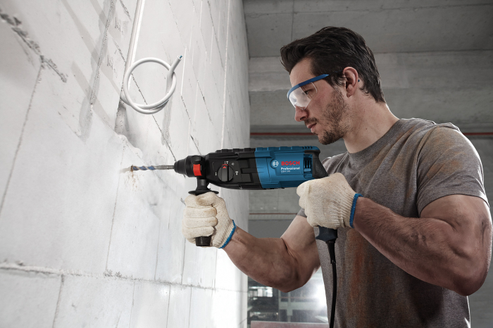 Ciocan rotopercutor Bosch GBH 240 F, 790W, 2.7J, 930rpm, SDS-Plus, 3 functii [2]