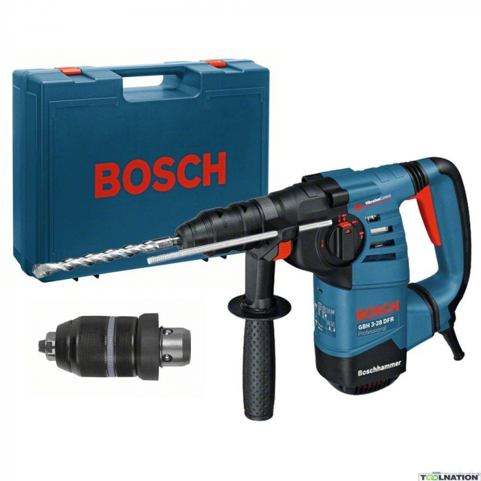 Ciocan rotopercutor Bosch GBH 3-28 DRE, 800W, 3.1J, 900rpm, SDS-Plus, 3 moduri [5]