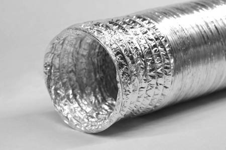 Conducta de ventilatie STERR din aluminiu, flexibila ⌀100 mm x 6 m [3]