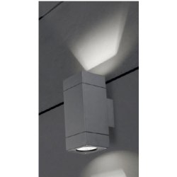 Corp de iluminat patrat aparent din aluminiu cu lumina in ambele sensuri GU10-IP54 [2]