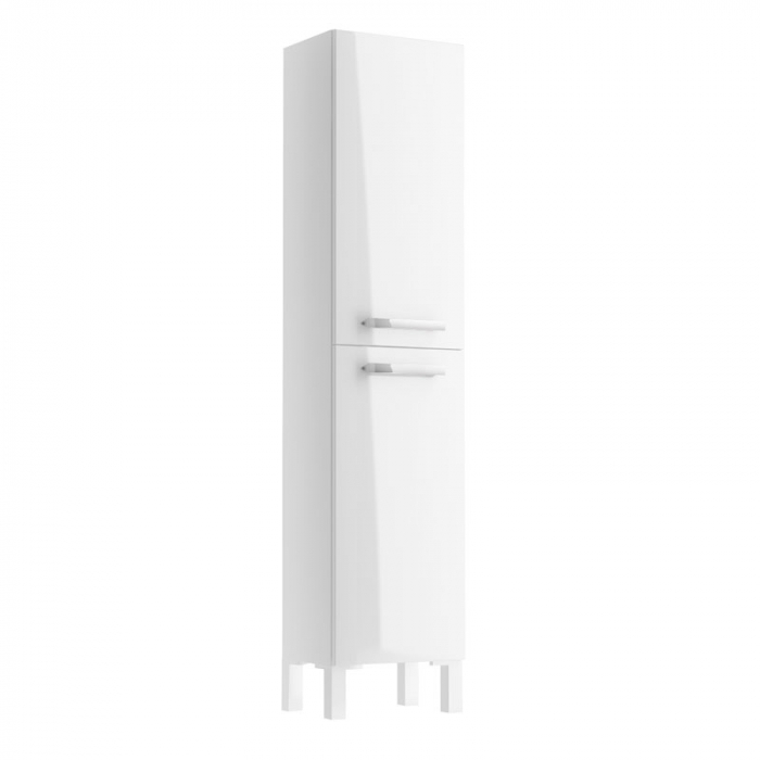 Dulap Coloana Cersanit, Melar, Suspendat, 144 Cm, Alb