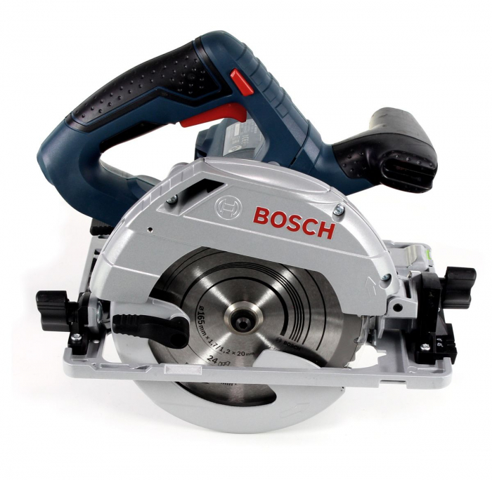 Fierastrau circular Bosch GKS 55+ GCE, 1350W, 4700RPM, 165mm [1]