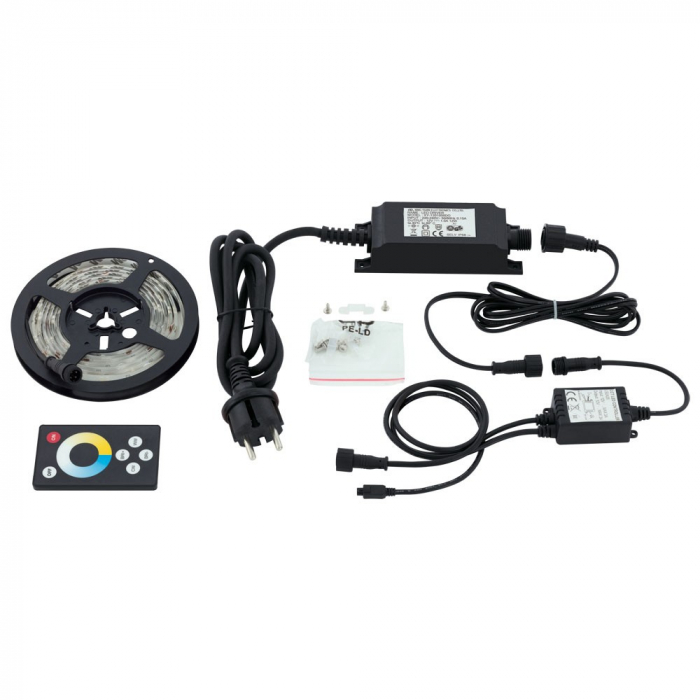 KIT banda LED dimabila cu telecomanda EGLO FLEX 97925, TW 8W 600lm 3000-7000K IP44, 2000mm