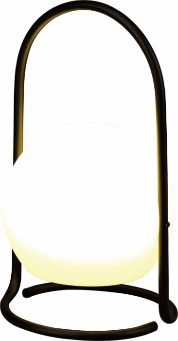 Lampa Klausen, Round, Alb Negru, 1 x 1.2 W, LED homesolutions.ro