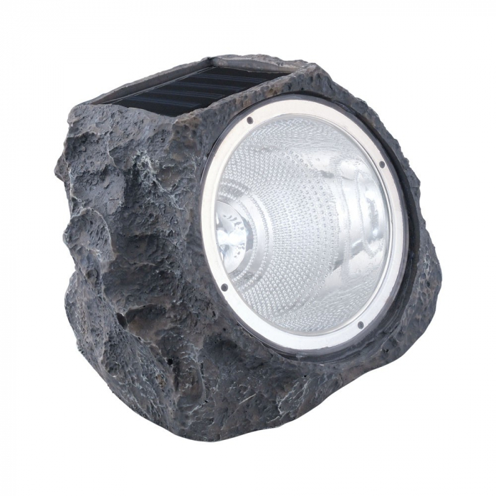 Lampa solara LED EGLO 90494 4X0.06W, Piatra gri