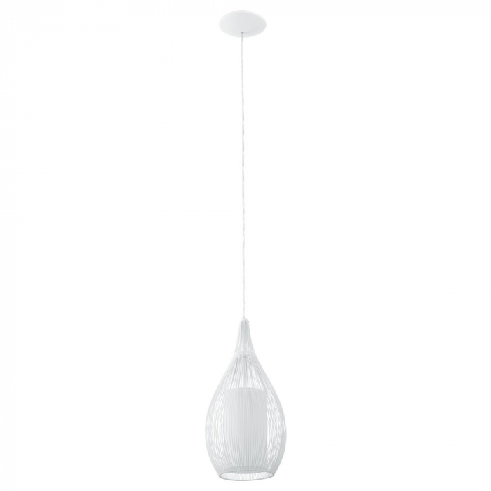 Pendul EGLO RAZONI 92251, E27 1X60W O190mm, Alb