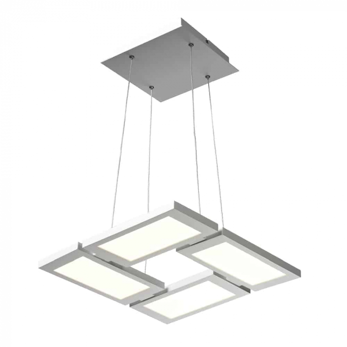 Poza Pendul LED Kelektron Zen, 40W, alb