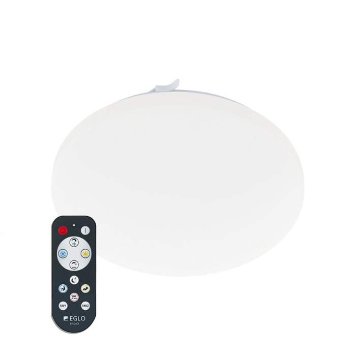 Plafoniera EGLO FRANIA-A 98235, LED 12W 1050lm 2700-6500K O300mm, Otel, Alb