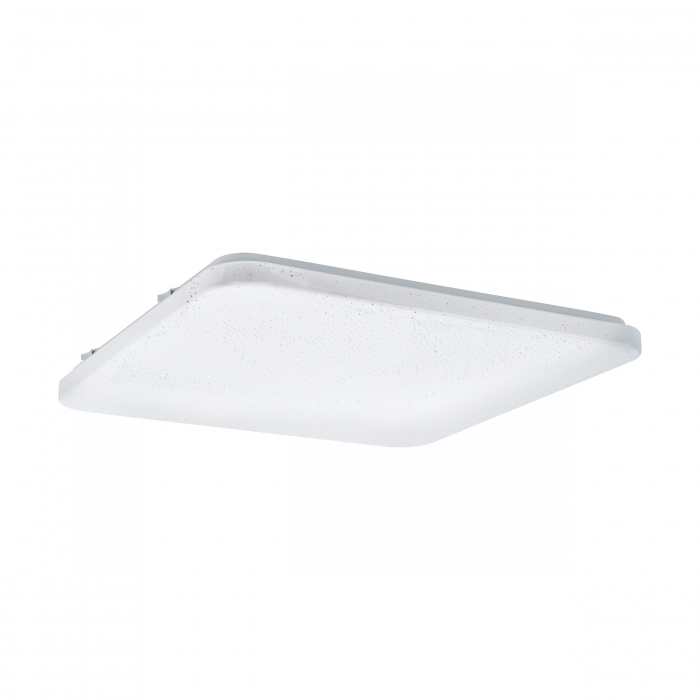 Plafoniera EGLO FRANIA-S 98449, LED 49.5W 5700lm 3000K, Efect de cristal, Alb