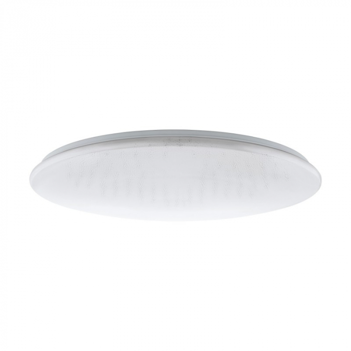 Plafoniera EGLO GIRON-S 97543, LED 80W 7800lm 3000K, 4000K, 5000K O1000mm, Efect de cristal, Alb