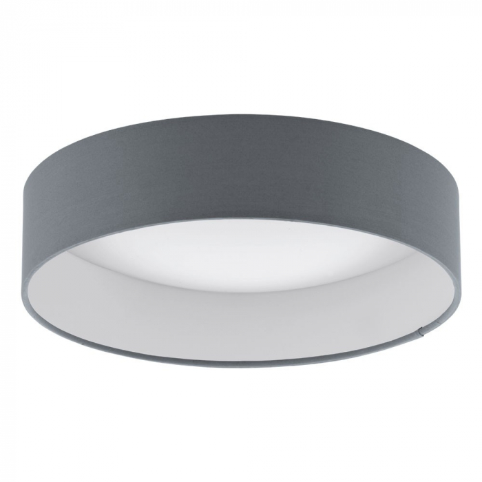 Plafoniera EGLO PALOMARO 93395, LED 11W 950lm 3000K O320mm, Textil, Antracit