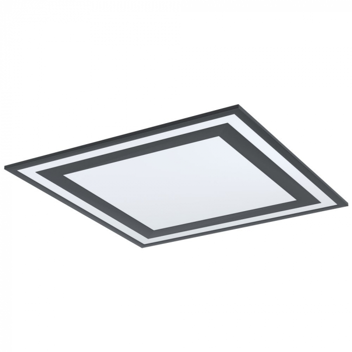 Plafoniera EGLO SAVATARILA 99039, LED 36W 4600lm 4000K, Aluminiu, Alb