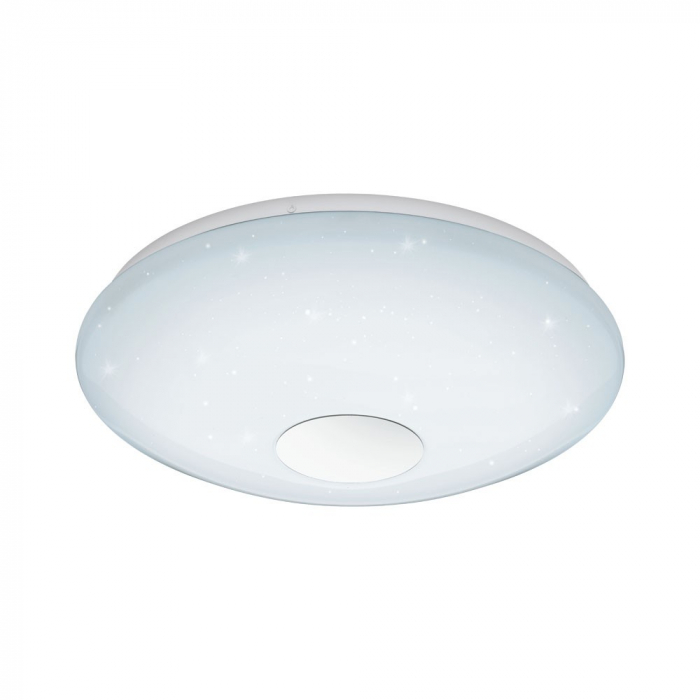 Plafoniera EGLO VOLTAGO 2 95972, LED 20W 2500lm 2700-6500K O380mm, Efect de cristal, Alb