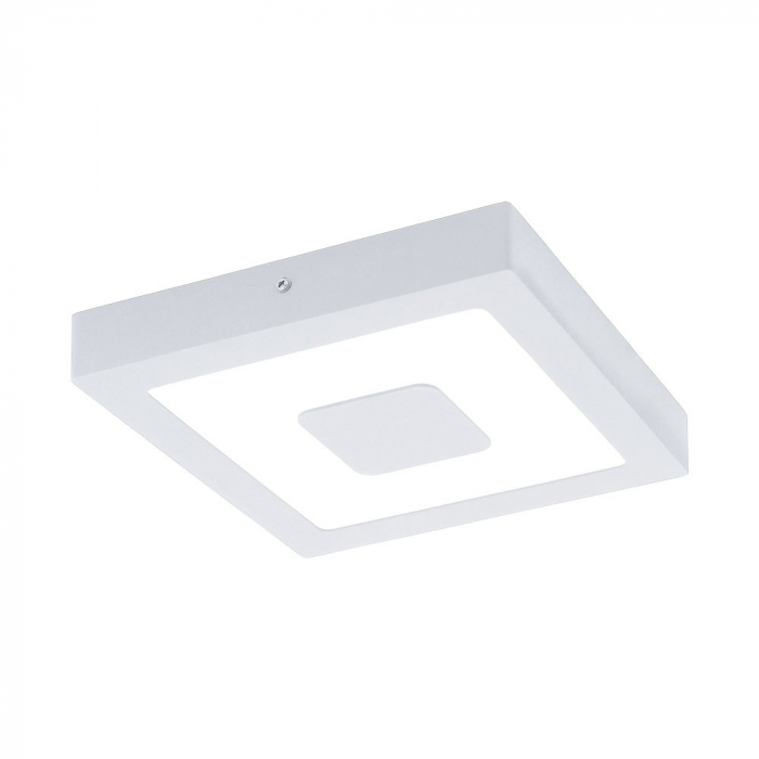 Plafoniera exterior EGLO IPHIAS 96488, LED 16.5W 1700lm 3000K IP44, Aluminiu turnat, Alb